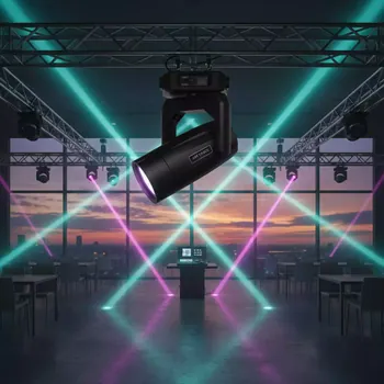 Аренда Прибор полного вращения Involight LED MH 120S Pro в Panorama by Mercure — ART SPACE