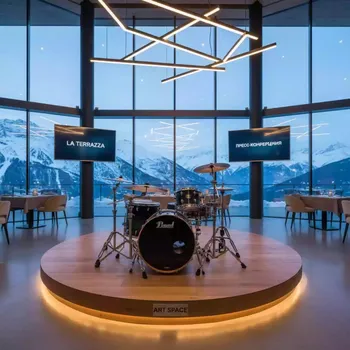 Аренда Барабанная установка Yamaha Recording Custom в ресторане «La Terrazza» — ART SPACE