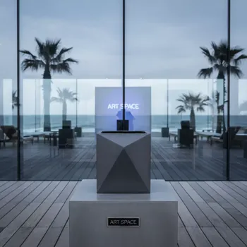 Аренда Кашпо ваза под цветы Ньорд малая на пляжных клубах Хосты — ART SPACE
