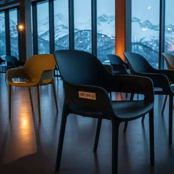 Аренда Кресло пластиковое Hug Go Green в Radisson Hotel Rosa Khutor — ART SPACE
