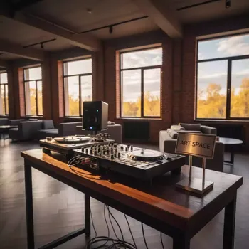 Аренда Микшер виниловый проигрыватель монитор в Courtyard by Marriott Sochi — ART SPACE