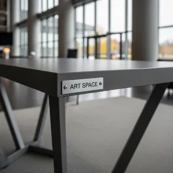 Аренда Стол с прямоугольной столешницей из МДФ серый в Novotel Resort — ART SPACE