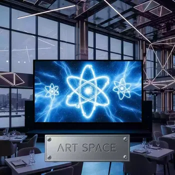Аренда Экраны проекционные 9,0х5,0 м в ресторане «Плакучая Ива» — ART SPACE