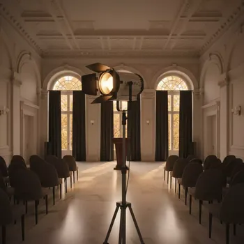 Аренда Светильник галогенный CHR 500 05 со шторками в Boutique Hotel PORTUM 1905 — ART SPACE