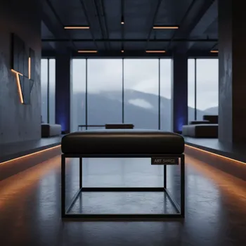 Аренда Пуф Vental черный в Radisson Hotel Rosa Khutor — ART SPACE