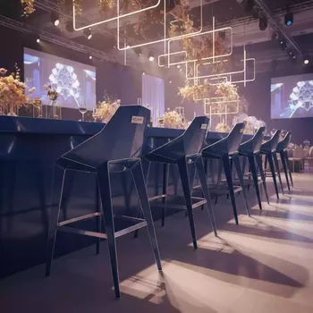 Аренда Стул пластиковый барный Opera Bar в конгресс-холле отеля Жемчужина — ART SPACE
