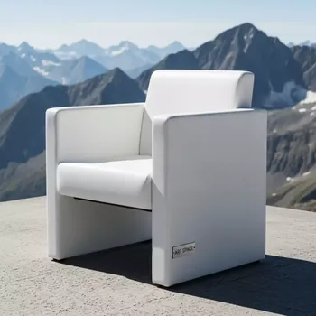 Аренда Стул Доминго белый на площадке Rosa Peak (2320м) — ART SPACE