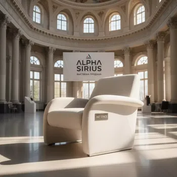 Аренда Кресло белое Panda в Alpha Sirius — ART SPACE