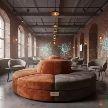 Аренда Пуф КОКЕТ большой 815 в усадьбе Голицына — ART SPACE