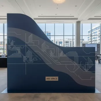 Аренда Стенд фолд ап волна в Courtyard by Marriott Sochi — ART SPACE