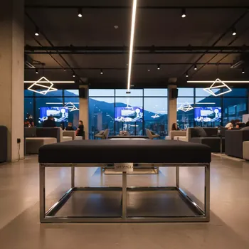 Аренда Пуф Privato silver черный в Sochi Marriott Krasnaya Polyana — ART SPACE