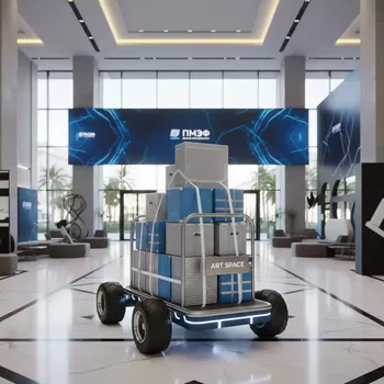 Аренда Тележка платформенная Стелла КПО 500Т 200 K до 550 кг в Cosmos Sochi Hotel — ART SPACE