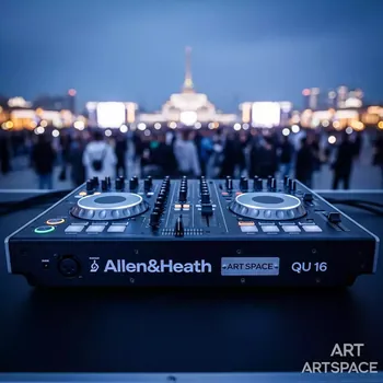Аренда Микшерный пульт Allen&Heath QU 16 на Медальной площади — ART SPACE