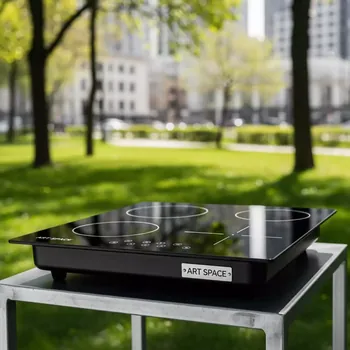 Аренда Электрическая варочная панель KRONA TEMPO 30 BL в парке «Ривьера» — ART SPACE