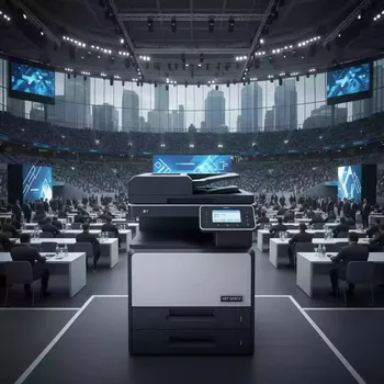 Аренда МФУ Sharp BP 20M24EU на арене «Фишт» — ART SPACE