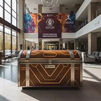 Аренда Квест Сундук операция вернуть Новый год в Sport Inn Hotel & Wellness — ART SPACE