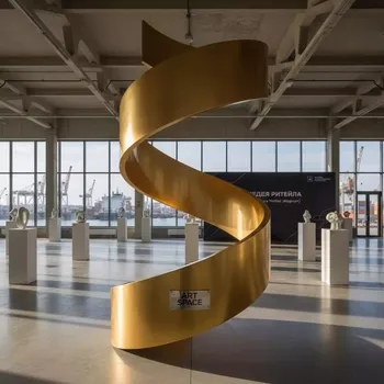 Аренда Кольцо Spiral золотое в зале «Чайка» (Морпорт) — ART SPACE