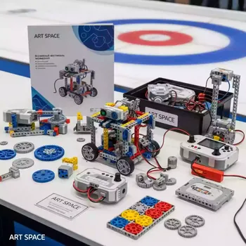 Аренда Набор робототехнический образовательный ROBOTIS DREAM Level 3 Kit в Керлинговом центре «Ледяной куб» — ART SPACE