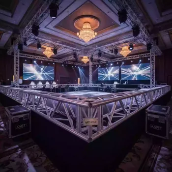 Аренда Угол фермы 5 сторонний H 30V Layher в Mövenpick Hotel — ART SPACE