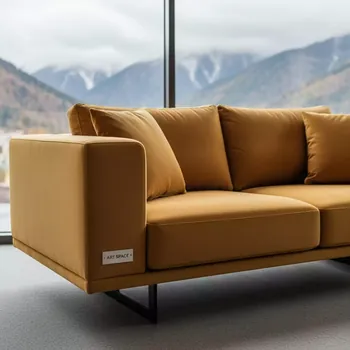 Аренда Диван двухместный мягкий Buddy в Golden Tulip Rosa Khutor — ART SPACE