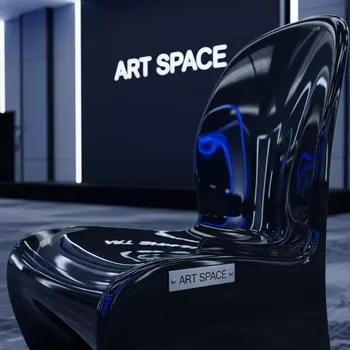 Аренда Стул Саранда графитово черный глянец в Courtyard by Marriott Sochi — ART SPACE