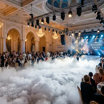 Аренда генераторов тяжелого дыма в Сочи для организаторов из Казани: профессиональные спецэффекты для вашего торжества от ART SPACE