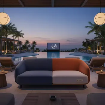 Аренда Диван Bold мягкий двухместный в Karat Resort — ART SPACE