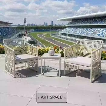 Аренда Комплект дачной мебели T601G Y375G W1289 pale 2Pcs на Сочи Автодроме — ART SPACE