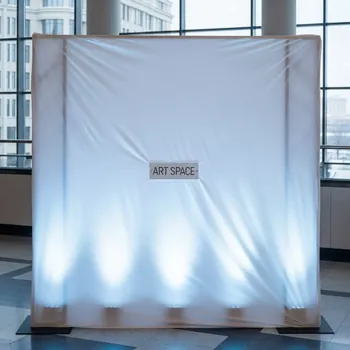 Аренда Чехлы для тотемов стрейчевые на Имеретинской набережной — ART SPACE