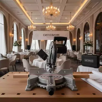 Аренда Пила торцовочная DORN DMS255S в ресторане «Sanremo» — ART SPACE