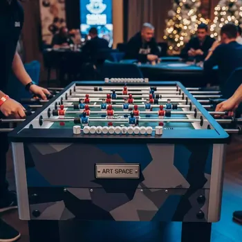 Аренда Футбол кикер военный в отеле Radisson Lazurnaya — ART SPACE