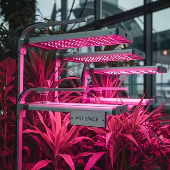 Аренда Фитолампы и фитосветильники для растений в ресторане «Voda» — ART SPACE