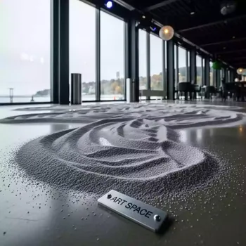 Аренда Песок кварцевый фракция 0,063 мм 25 кг серый в ресторане «Паруса» — ART SPACE