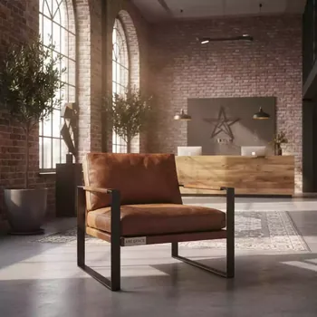 Аренда Кресло коричневое College в Boutique Hotel PORTUM 1905 — ART SPACE