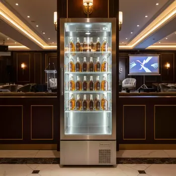 Аренда Холодильный шкаф 500 л с прозрачной дверью Polair в ресторане «Brunello» — ART SPACE