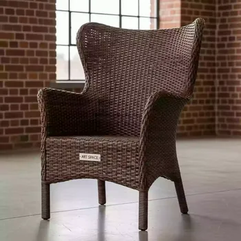 Аренда Плетеное кресло YH C1103W brown в Boutique Hotel PORTUM 1905 — ART SPACE