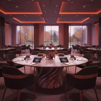 Аренда Стол Окленд диаметр 1200 мм патина в Sport Inn Hotel & Wellness — ART SPACE