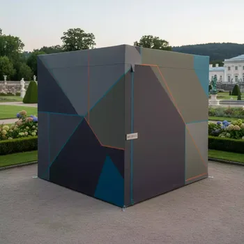 Аренда Шатер мобильный трансформер 3х3 в усадьбе Голицына — ART SPACE