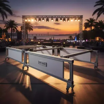 Аренда Рельсовая система PolyGlide Slide МОНО 2 для ЖК ИД 65 75" КР 170 мел маркер в Bridge Resort — ART SPACE