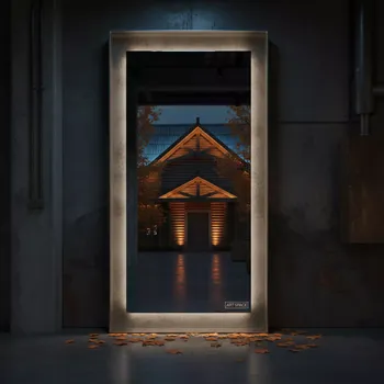 Аренда Зеркала Silver Mirrors в этно-парке «Моя Россия» — ART SPACE