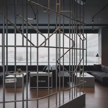 Аренда Труба стальная Helex Home 12 мм серый в Pullman Sochi Centre — ART SPACE