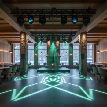 Аренда Комплект света № 7 в ресторане «Сыроварня» — ART SPACE