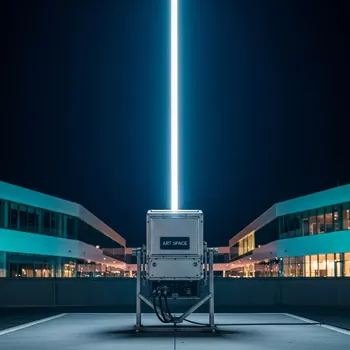 Аренда Прожектор зенитный DiAlighting XQ до 15 км в Alpha Sirius — ART SPACE