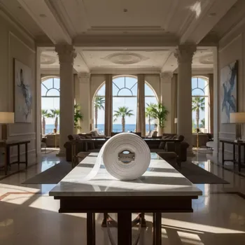 Аренда Лента текстильная нейлон 25 мм 200 м белая в Cosmos Sochi Hotel — ART SPACE