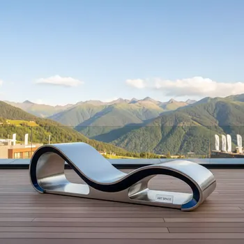 Аренда Шезлонг Lotos Sunbed металлический в Courtyard by Marriott Sochi — ART SPACE