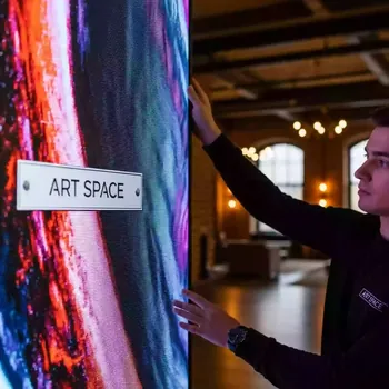 Аренда Панель безрамочная профессиональная Philips 31BDL7219L 00 в Rodina Grand Hotel & SPA — ART SPACE
