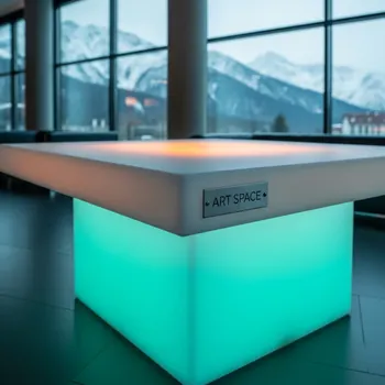 Аренда Стол светящийся Pacifico Double RGB Accum в Golden Tulip Rosa Khutor — ART SPACE