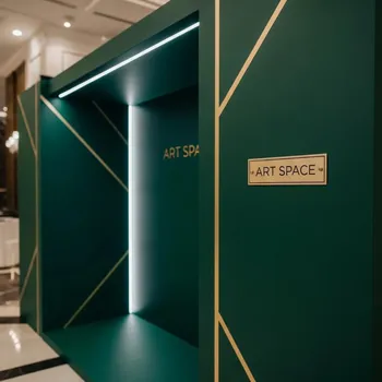 Аренда Фотозона изумрудная новогодняя сказка в Pullman Sochi Centre — ART SPACE