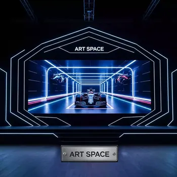 Аренда Экран прямой проекции 6х4 м в Novotel Resort — ART SPACE