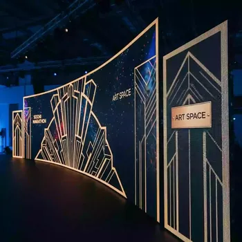 Аренда Экраны светодиодные гнущиеся в Ледовом дворце «Айсберг» — ART SPACE